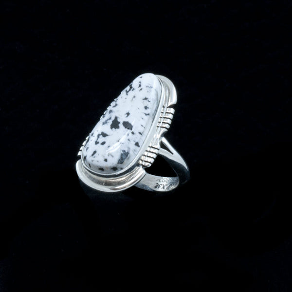 White Buffalo Ring SIZE 7