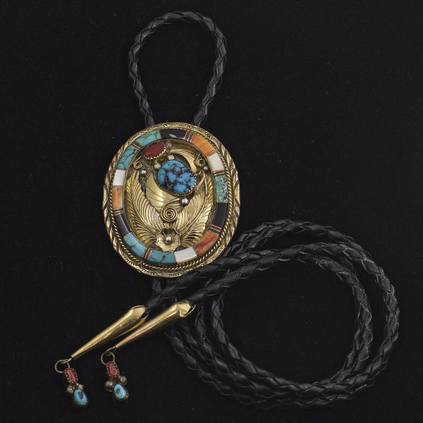 BJ Navajo Bolo - Gold