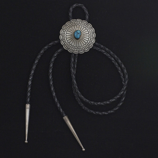 Bolo - Sterling Silver with Turquoise_copy_1