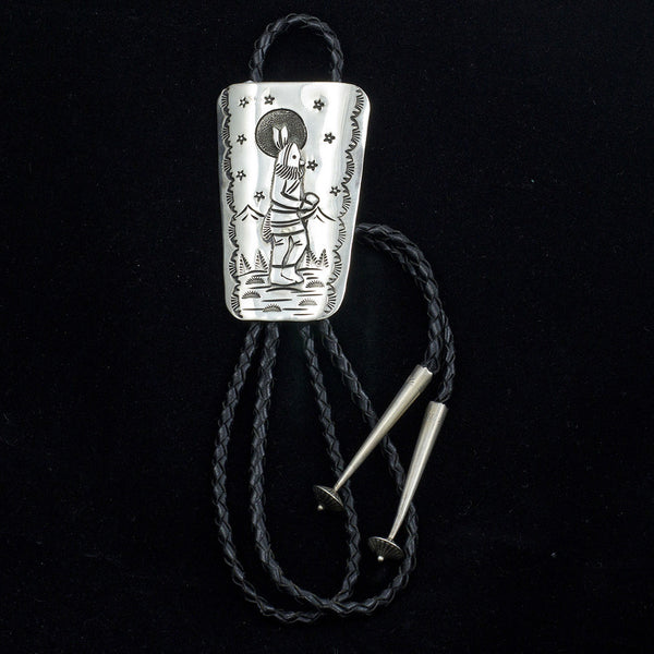 Apache Crown Dancer Bolo - Sterling Silver