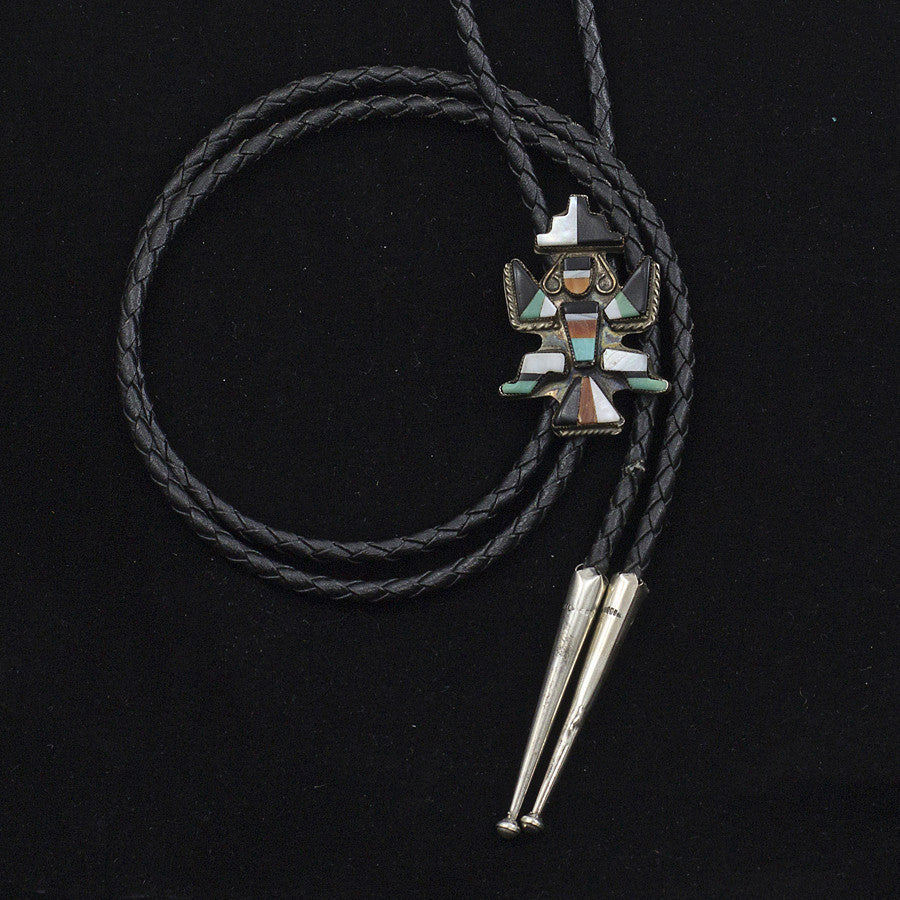 Inlaid Bolo - Sterling Silver