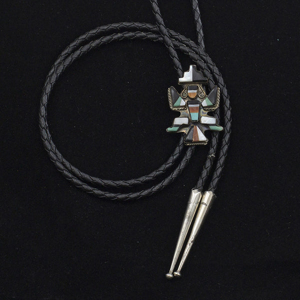 Inlaid Bolo - Sterling Silver