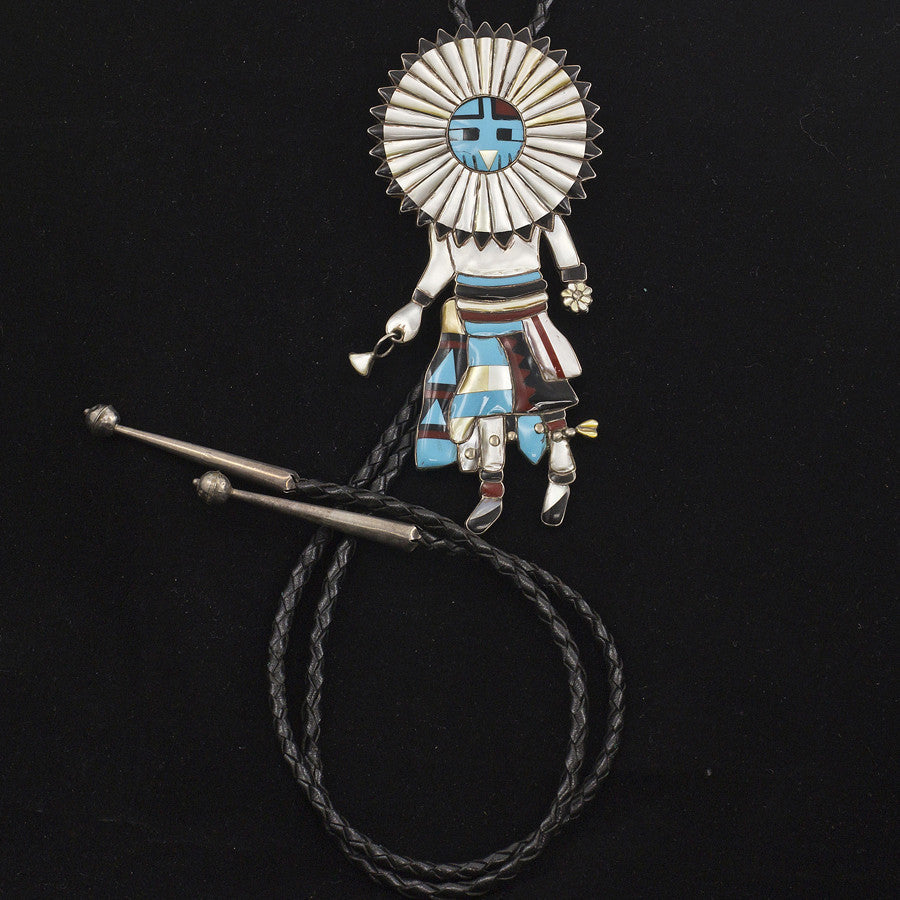 Inlaid Bolo - Sterling Silver