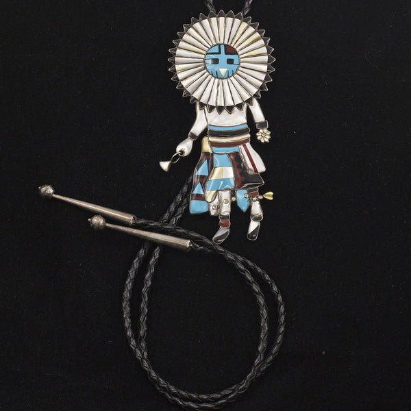 Inlaid Bolo - Sterling Silver