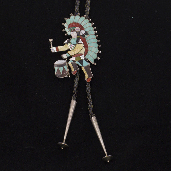 Inlaid Bolo - Sterling Silver