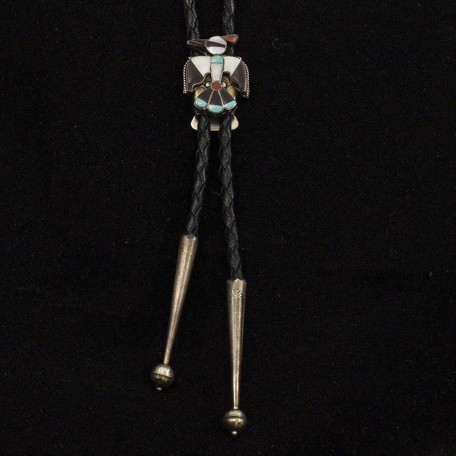 Inlaid Bolo - Sterling Silver