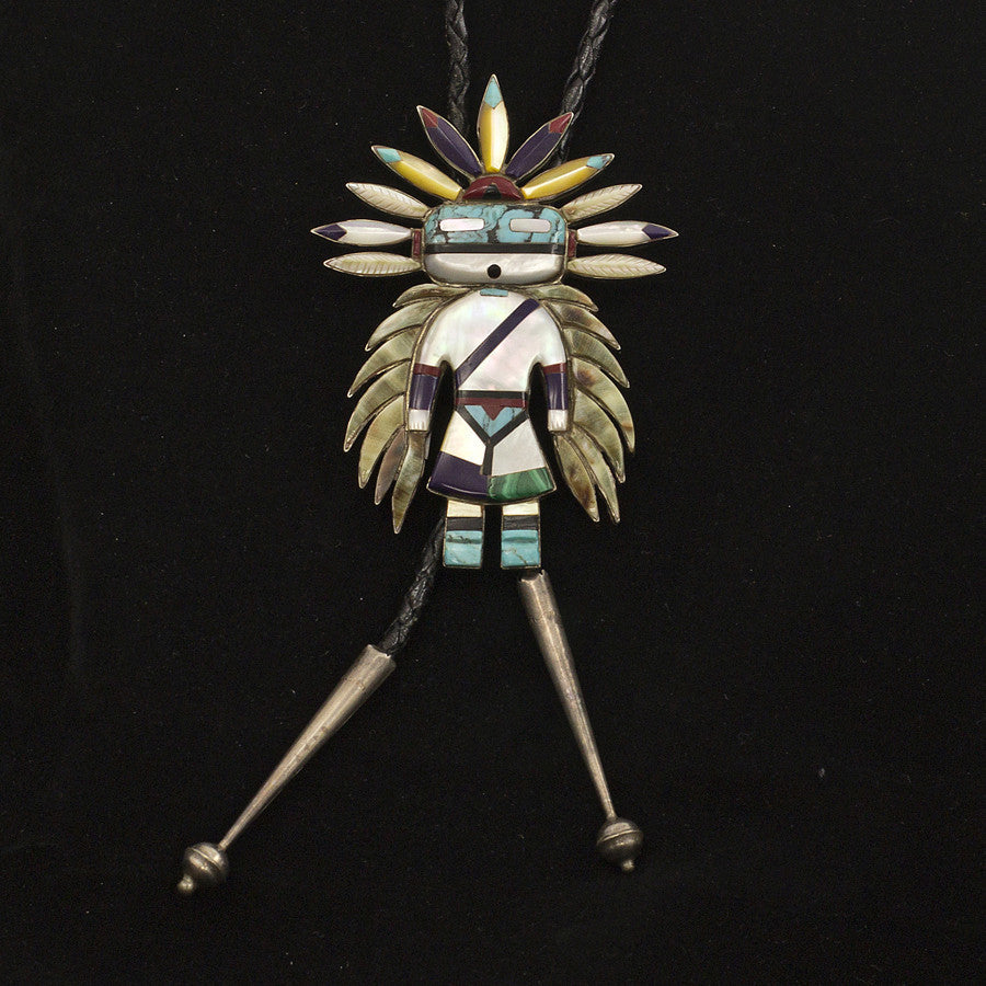 Inlaid Bolo - Sterling Silver