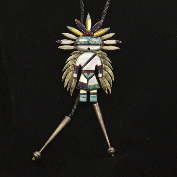 Inlaid Bolo - Sterling Silver