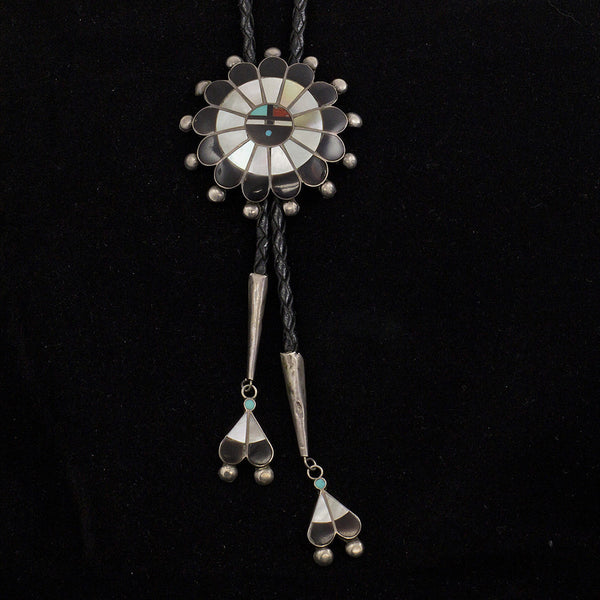 Inlaid Bolo - Sterling Silver