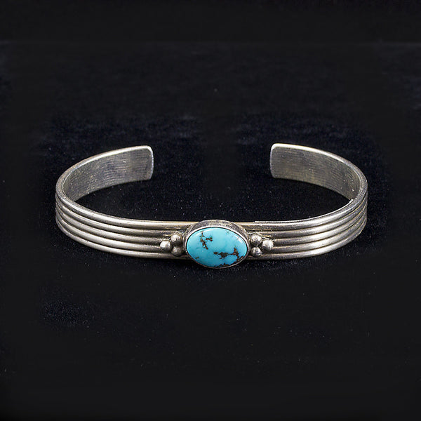 PJS Cuff Bracelet - Sterling Silver