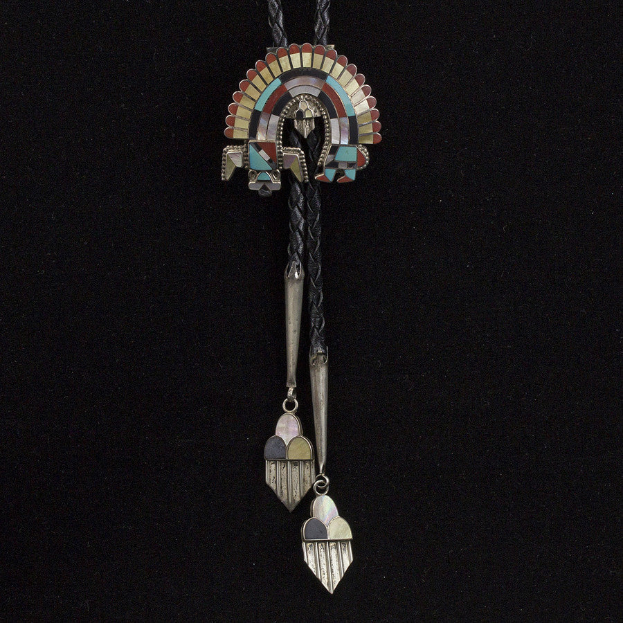 Inlaid Bolo - Sterling Silver