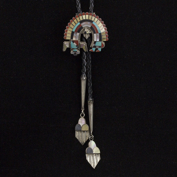 Inlaid Bolo - Sterling Silver