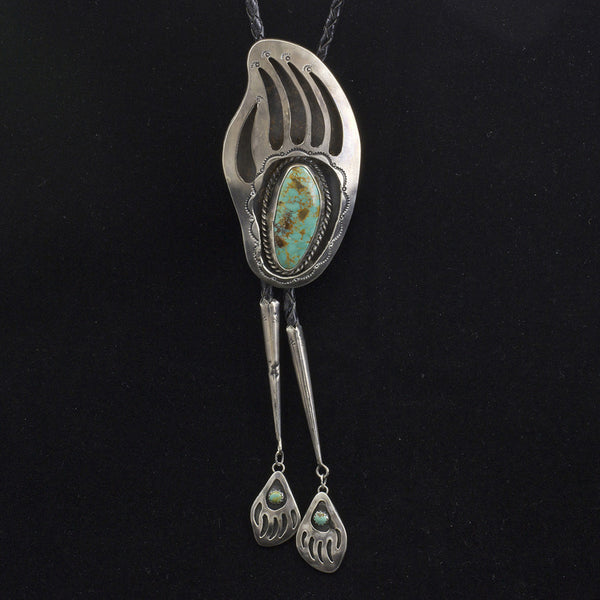 Bear Claw Bolo - Sterling Silver