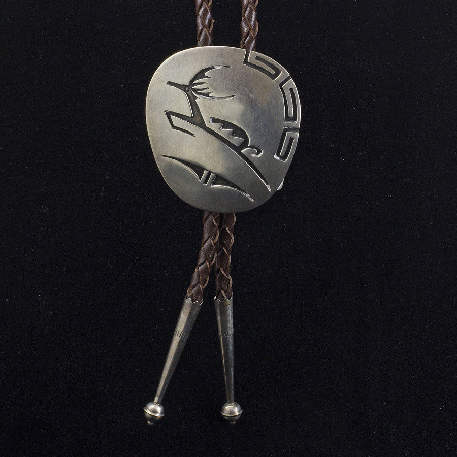 Overlay Bolo - Sterling Silver