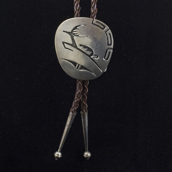 Overlay Bolo - Sterling Silver