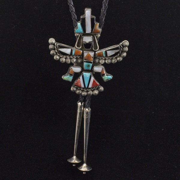 Inlaid Bolo - Sterling Silver