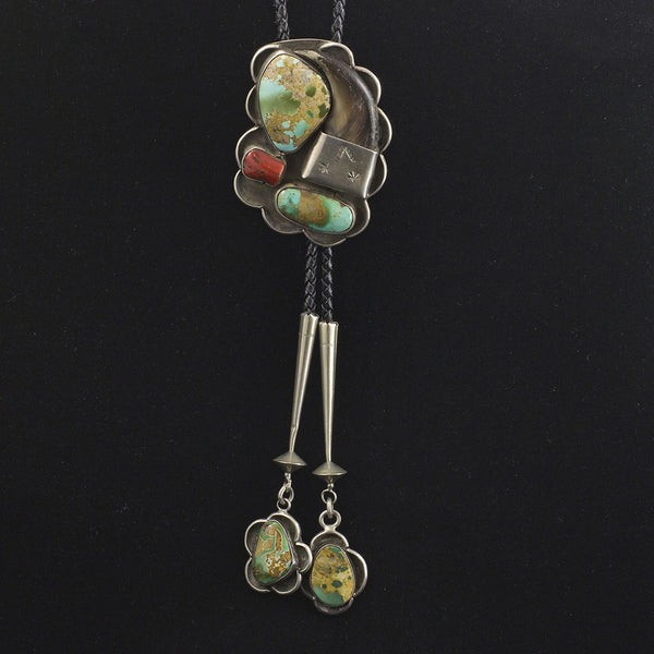 Bear Claw Bolo - Sterling Silver