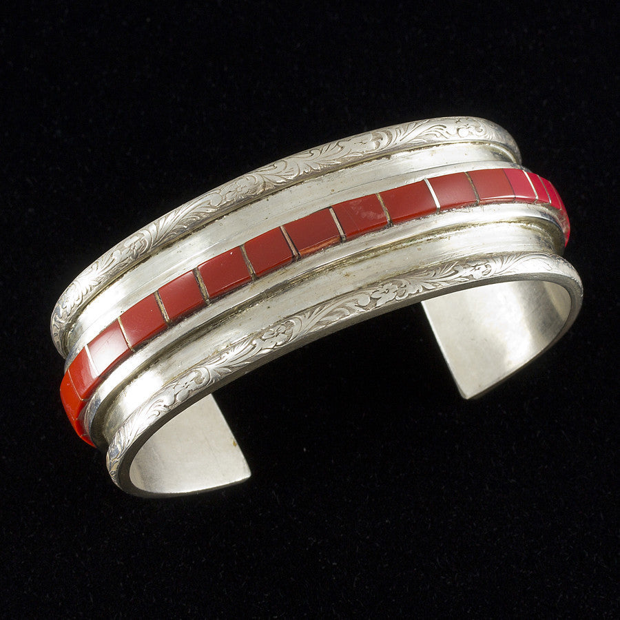 ELS Cuff Bracelet - Sterling Silver