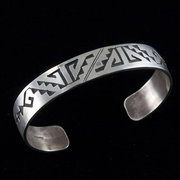 Hopi Cuff Bracelet - Sterling Silver