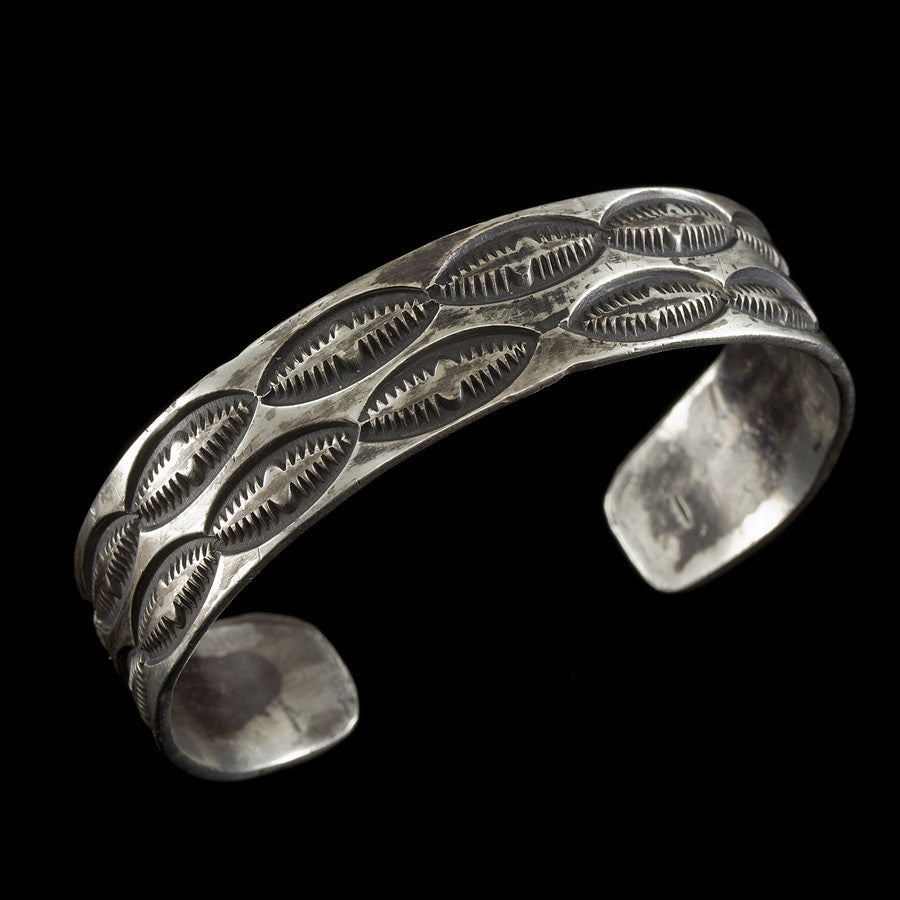 Navajo Cuff Bracelet - Sterling Silver