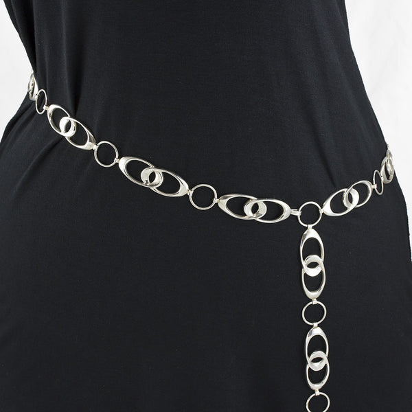 Francis Tabaha Sterling Silver Concho Belt