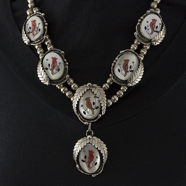 Cardinal Necklace - Sterling Silver