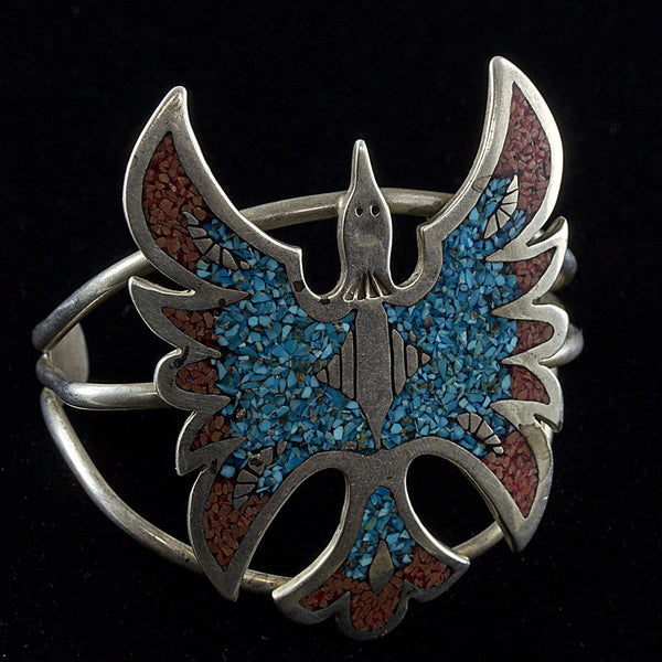 Thunderbird Cuff Bracelet - Sterling Silver