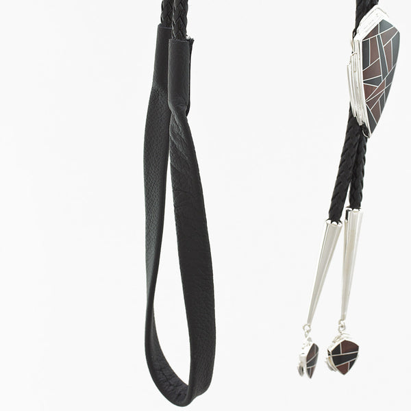 Inlaid Sterling Silver Bolo