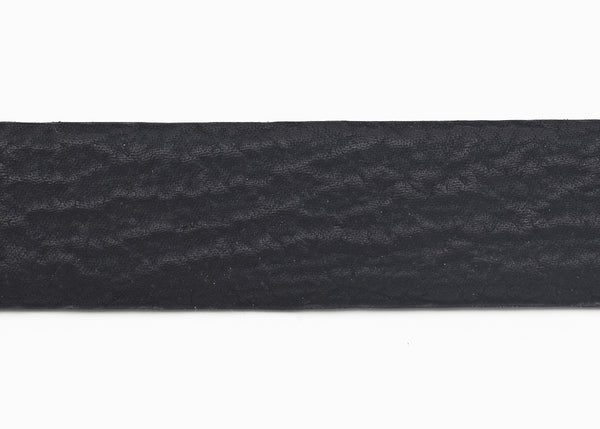 Custom Taper 1 1/4" to 1" Sharkskin Belt in Black
