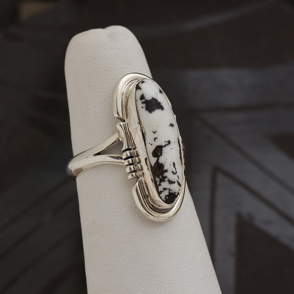 White Buffalo Ring SIZE 6