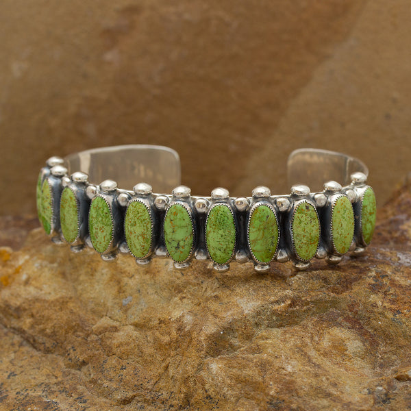 Don Lucas Gaspeite Large Stone Bracelet
