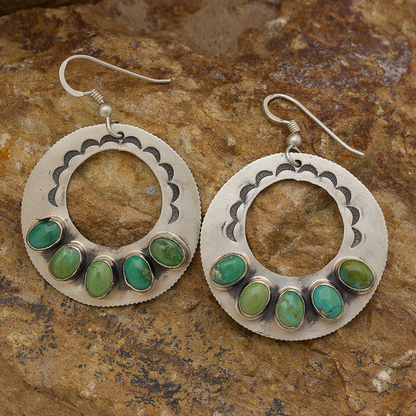 Don Lucas Turquoise Earrings
