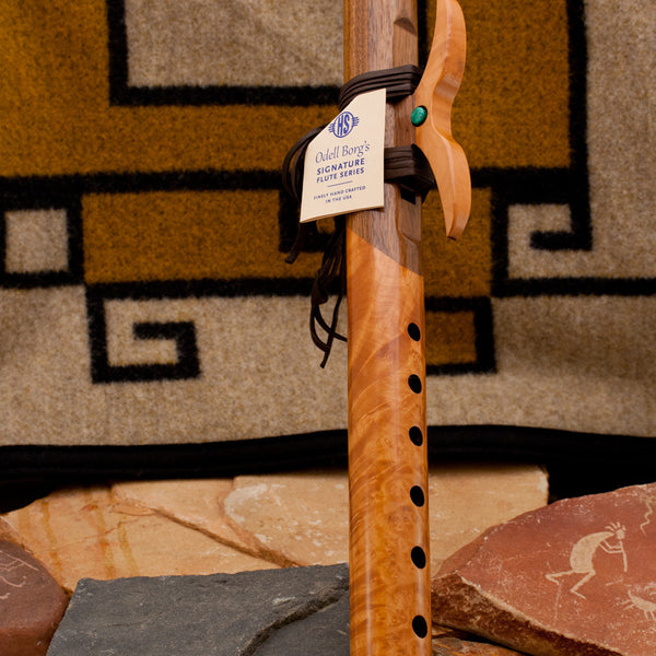 Odell Borg Madrone w/Walnut Wood Artist Concert Flute
