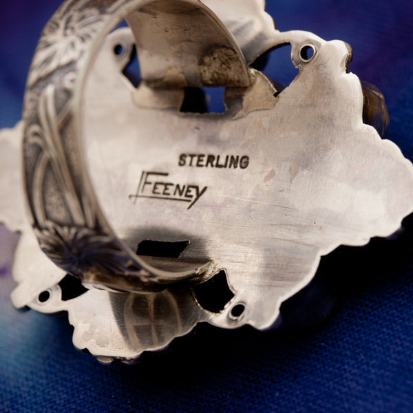 Leo Feeney Gaspeite Sterling Silver Ring