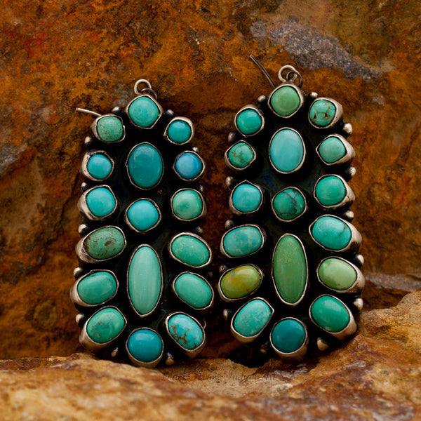 Traditional Turquoise Earrings