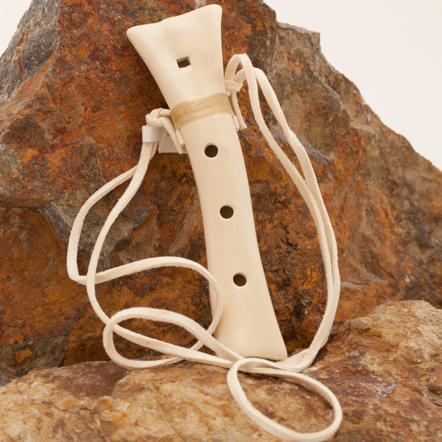 Odell Borg Eagle Bone Flute w/Lanyard