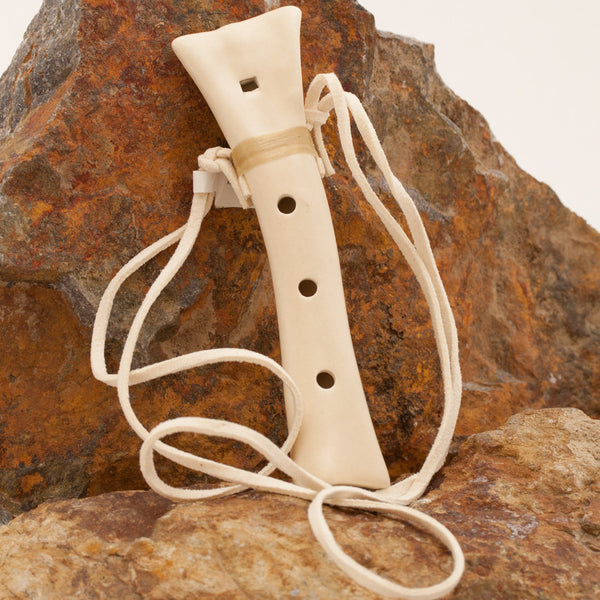 Odell Borg Eagle Bone Flute w/Lanyard