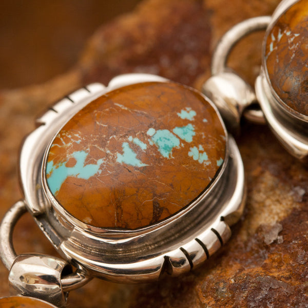 Boulder Turquoise Queen Toggle Bracelet