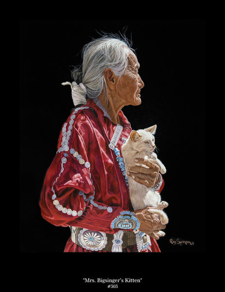 "Mrs. Bigsinger's Kitten" by Ray Swanson