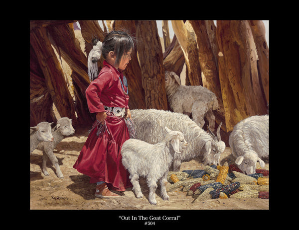"Out in the Goat Corral" by Ray Swanson
