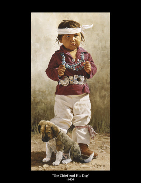 "The Chief And His Dog" by Ray Swanson