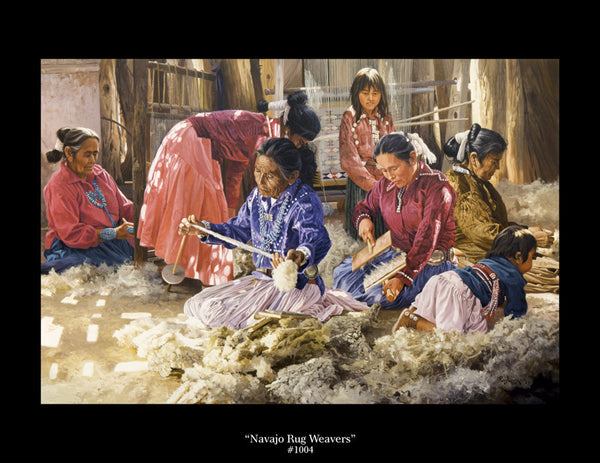 "Navajo Rug Weavers" by Ray Swanson