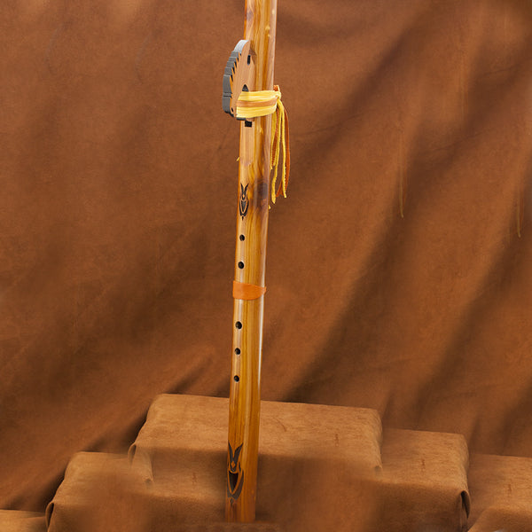 Odell Borg Cedar Golden Eagle Flute in Key of F#