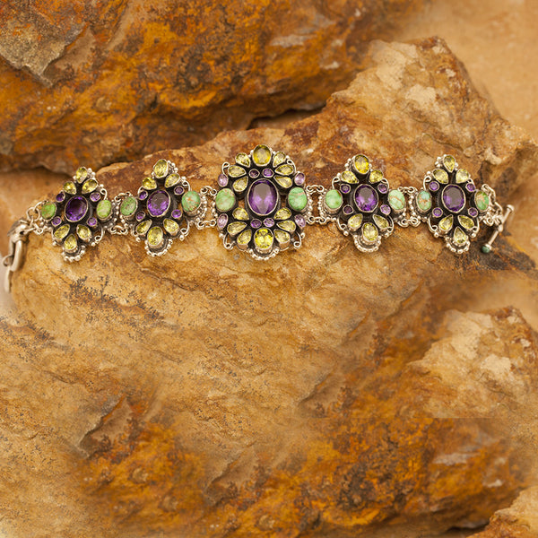 Leo Feeney Traditional Sterling Silver Link Bracelet