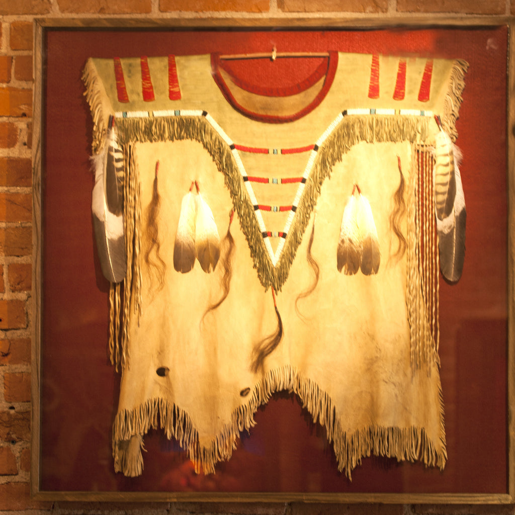 Framed War Shirt by Russ Kruse