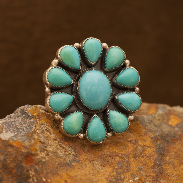 Don Lucas Turquoise Ring Size 7