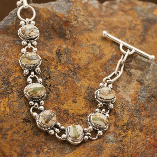 Boulder Turquoise Toggle Bracelet