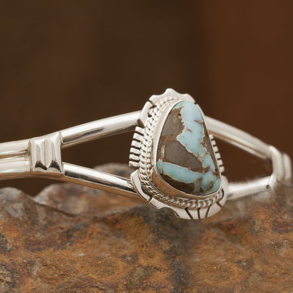 Dry Creek Sacred Buffalo Turquoise Bracelet