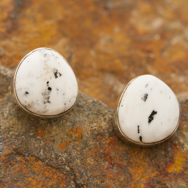 White Buffalo Orion Earrings